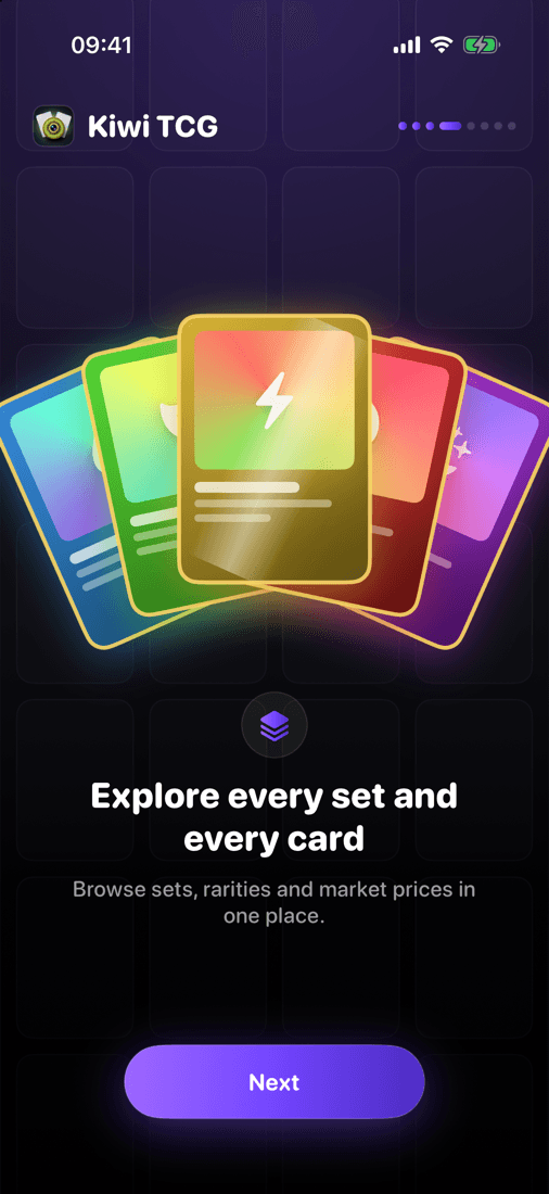 Explore every set and every card